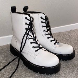 White boots